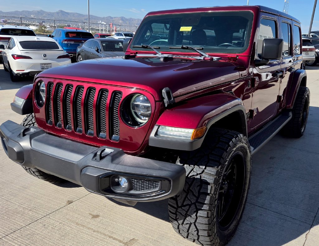 Used 2021 Jeep Wrangler Unlimited Sahara AWD/4WD image 3