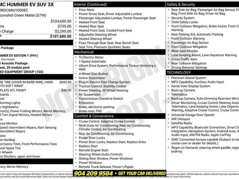 Used 2024 GMC Hummer EV 3X AWD/4WD image 2