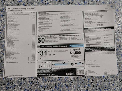 New 2026 BMW 530i image 15