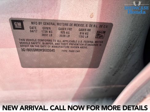 Used 2017 Chevrolet Cruze LT w/ Convenience Package image 13