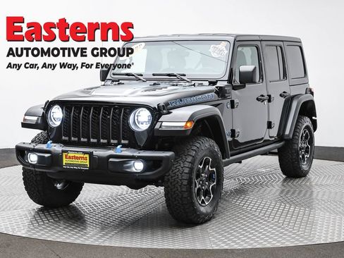 Used 2023 Jeep Wrangler Unlimited Rubicon 4xe w/ Steel Bumper Group AWD/4WD image 1