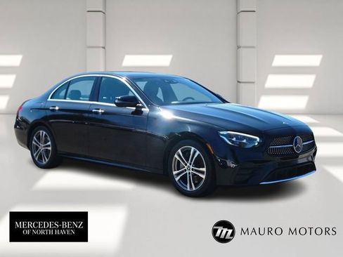Certified 2021 Mercedes-Benz E 350 4MATIC Sedan w/ Premium Package image 1
