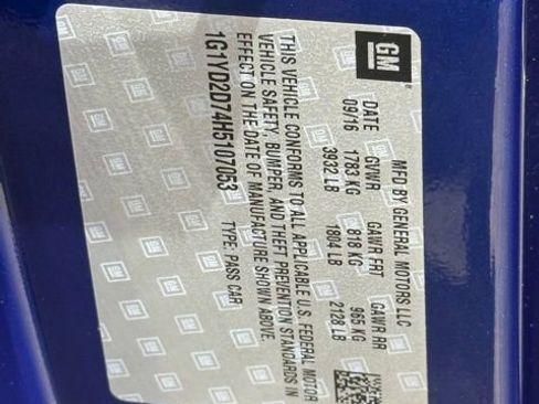 Used 2017 Chevrolet Corvette Stingray Coupe w/ 2LT Preferred Equipment Group image 29