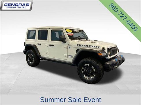 Certified 2025 Jeep Wrangler Unlimited Rubicon 4xe w/ Safety Group AWD/4WD image 9