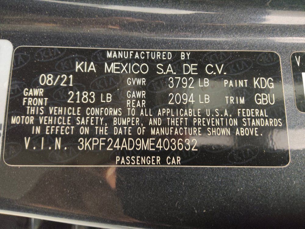 Used 2021 Kia Forte LXS FWD image 33