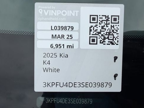 Certified 2025 Kia K4 EX FWD image 44