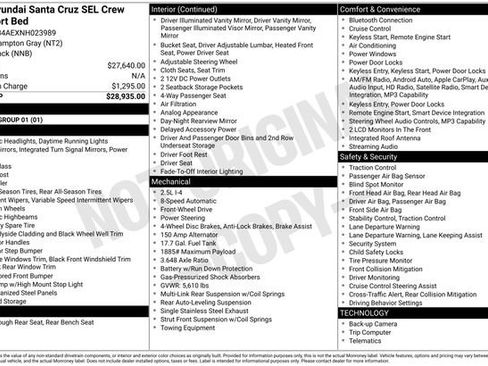Used 2022 Hyundai Santa Cruz SEL FWD image 12