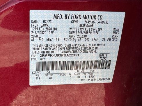 Used 2023 Ford Edge ST-Line w/ Class II Trailer Tow Package AWD/4WD image 24