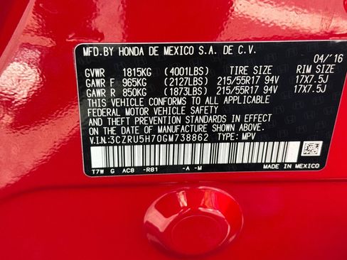 Used 2016 Honda HR-V EX-L image 29