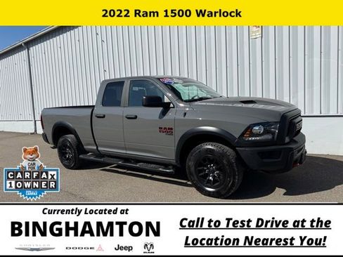 Used 2022 RAM 1500 Classic Warlock w/ Ceramic Gray Warlock Package AWD/4WD image 1