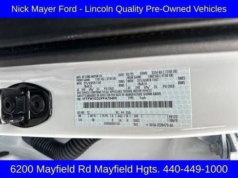 Used 2023 Ford F150 XLT w/ Equipment Group 302A High image 31