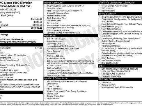 Used 2024 GMC Sierra 1500 Elevation AWD/4WD image 57