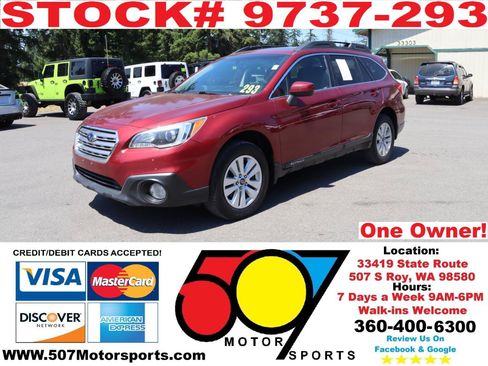 Used 2015 Subaru Outback 2.5i Premium w/ Popular Package #3 AWD/4WD image 2