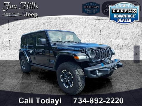 Used 2024 Jeep Wrangler Unlimited Rubicon 4xe AWD/4WD image 1