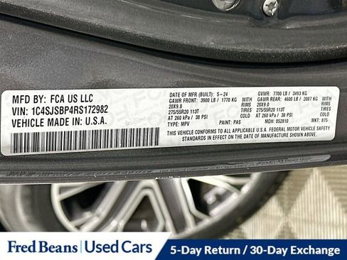 Used 2024 Jeep Wagoneer L Series II w/ Flexible Seating Group image 35