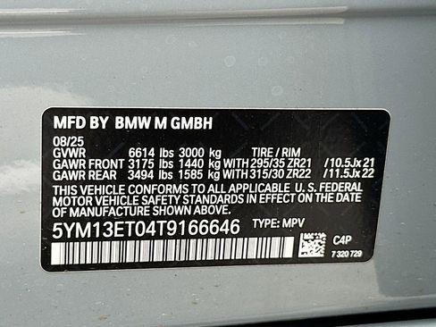 New 2026 BMW X5 M Competition w/ Executive Package AWD/4WD image 34