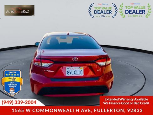 Used 2021 Toyota Corolla LE w/ Carpet Mat Package (TMS) FWD image 5