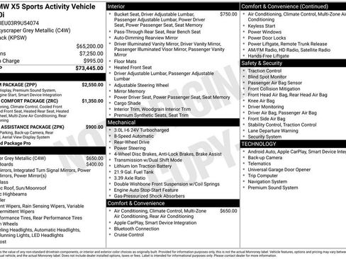 Used 2024 BMW X5 sDrive40i image 63