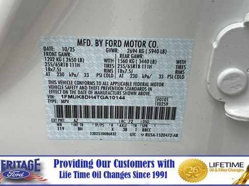 New 2026 Ford Explorer Active image 29