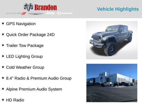 Used 2021 Jeep Gladiator Mojave image 2
