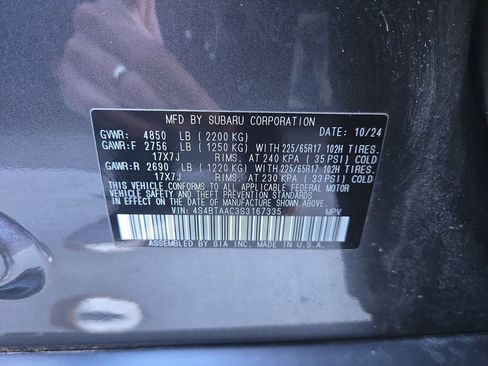 Certified 2025 Subaru Outback image 29