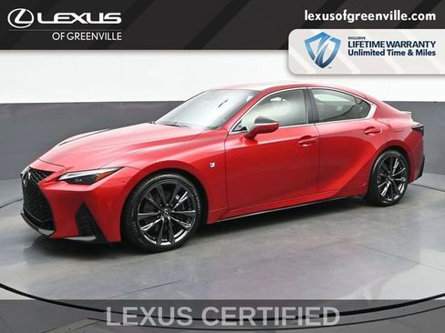 Certified 2023 Lexus IS 350 F Sport w/ Navigation Package RWD image 4