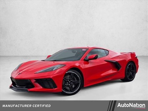 Certified 2021 Chevrolet Corvette Stingray Preferred Cpe w/ Z51 Performance Package image 1