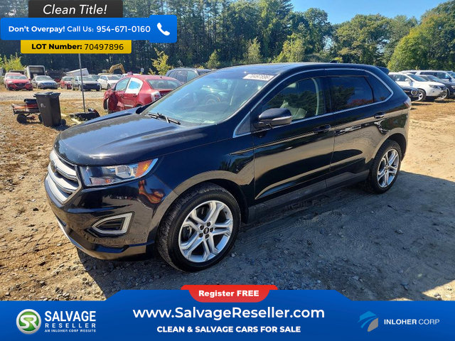 Used 2017 Ford Edge Titanium w/ Equipment Group 301A AWD/4WD image 1