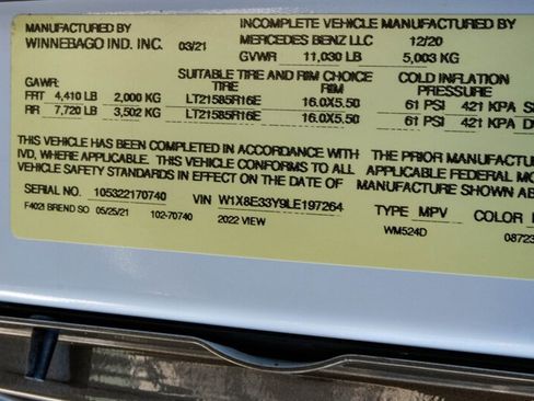 Used 2020 Mercedes-Benz Sprinter 3500 image 68