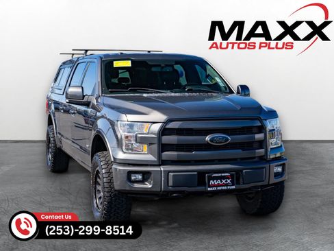 Used 2015 Ford F150 Lariat w/ Equipment Group 501A Mid image 1