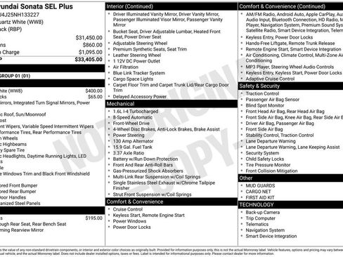 Used 2022 Hyundai Sonata SEL Plus image 17
