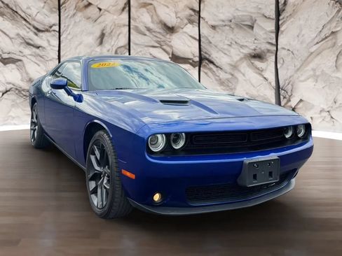 Used 2022 Dodge Challenger SXT w/ Blacktop Package RWD image 1