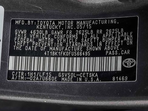 Used 2015 Toyota Camry XSE image 29