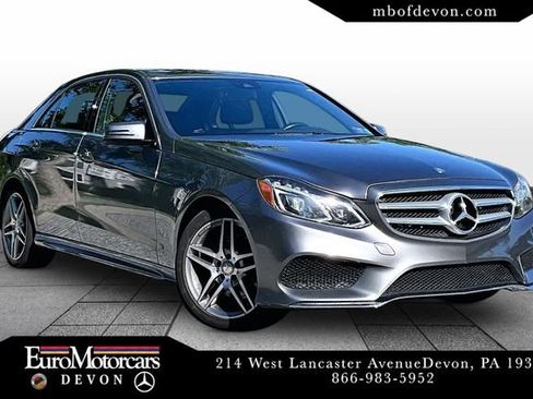 Certified 2016 Mercedes-Benz E 350 4MATIC Sedan image 1
