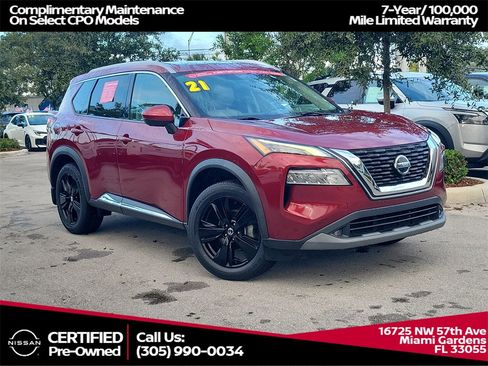 Certified 2021 Nissan Rogue SL image 1