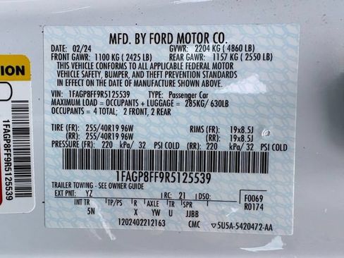 Used 2024 Ford Mustang GT Premium RWD image 30