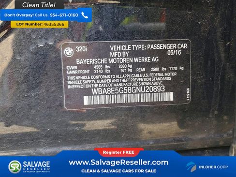 Used 2016 BMW 320i xDrive Sedan image 16