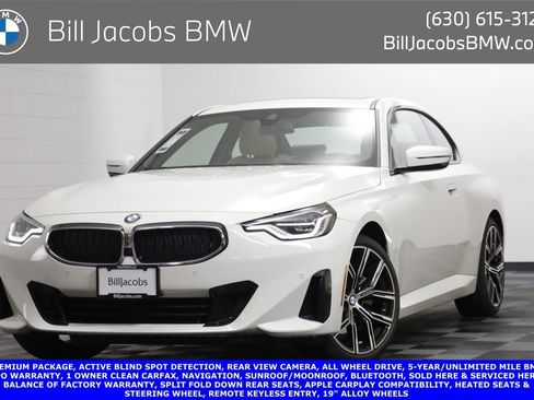 Certified 2023 BMW 230i xDrive Coupe w/ Premium Package AWD/4WD image 1