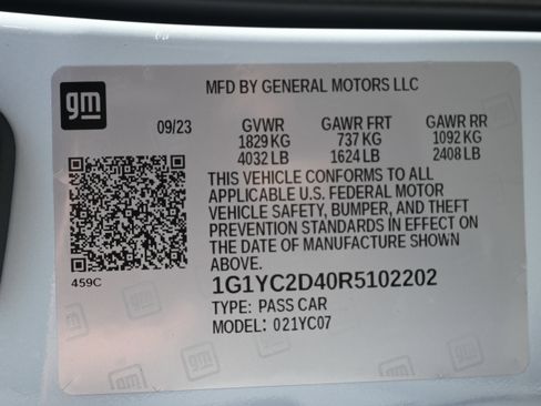 Used 2024 Chevrolet Corvette Stingray Premium Cpe image 36