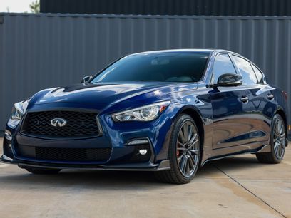Used 2019 INFINITI Q50 Red Sport 400 w/ Sensory Package