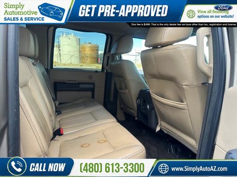 Used 2011 Ford F350 Lariat w/ Lariat Ultimate Pkg AWD/4WD image 16