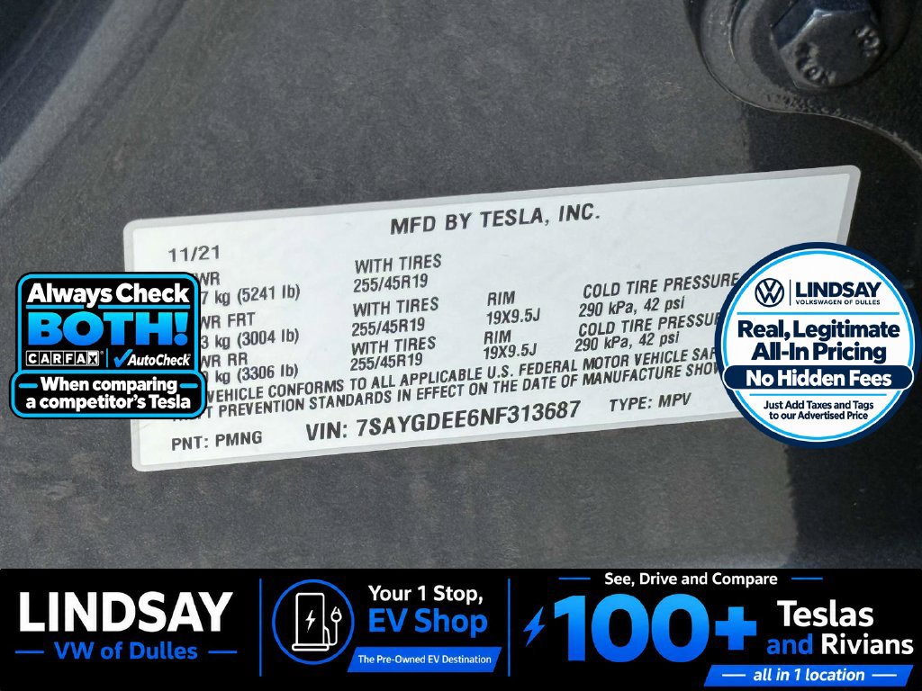 Used 2022 Tesla Model Y Long Range AWD/4WD image 30