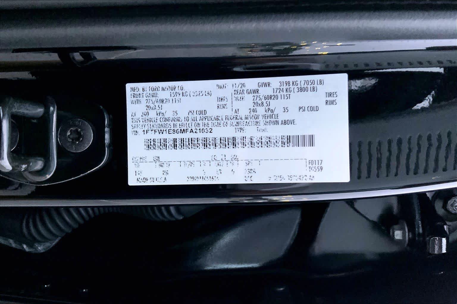 Used 2021 Ford F150 Lariat AWD/4WD image 29