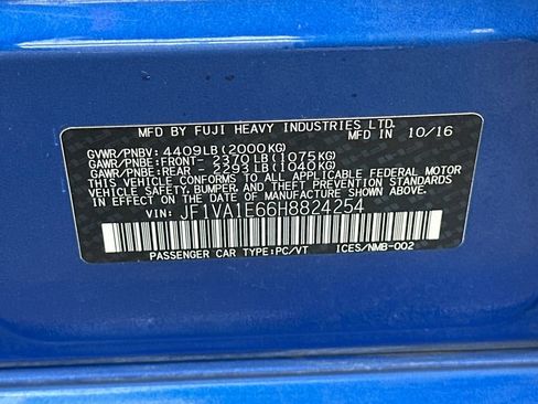 Used 2017 Subaru WRX Premium image 23