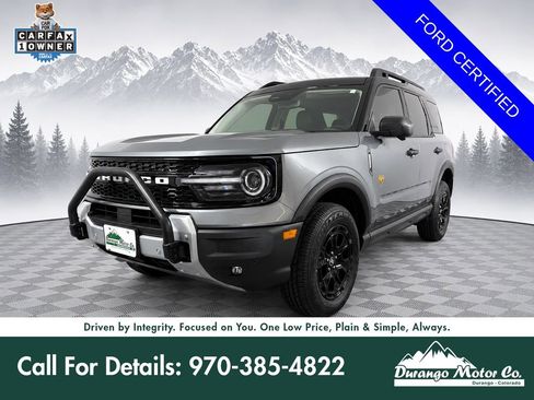 Certified 2025 Ford Bronco Sport Badlands w/ Sasquatch Badlands Package AWD/4WD image 1