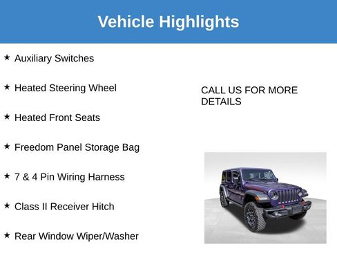 Used 2023 Jeep Wrangler Unlimited Rubicon w/ Steel Bumper Group AWD/4WD image 37