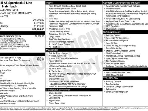 Used 2023 Audi A5 2.0T Premium w/ Convenience Package image 2