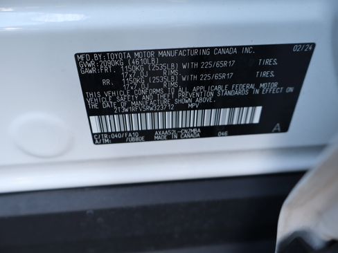 Used 2024 Toyota RAV4 XLE w/ Convenience Package FWD image 44