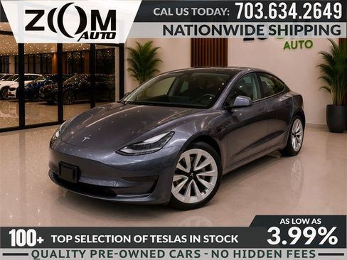 Used 2022 Tesla Model 3 Long Range AWD/4WD image 1