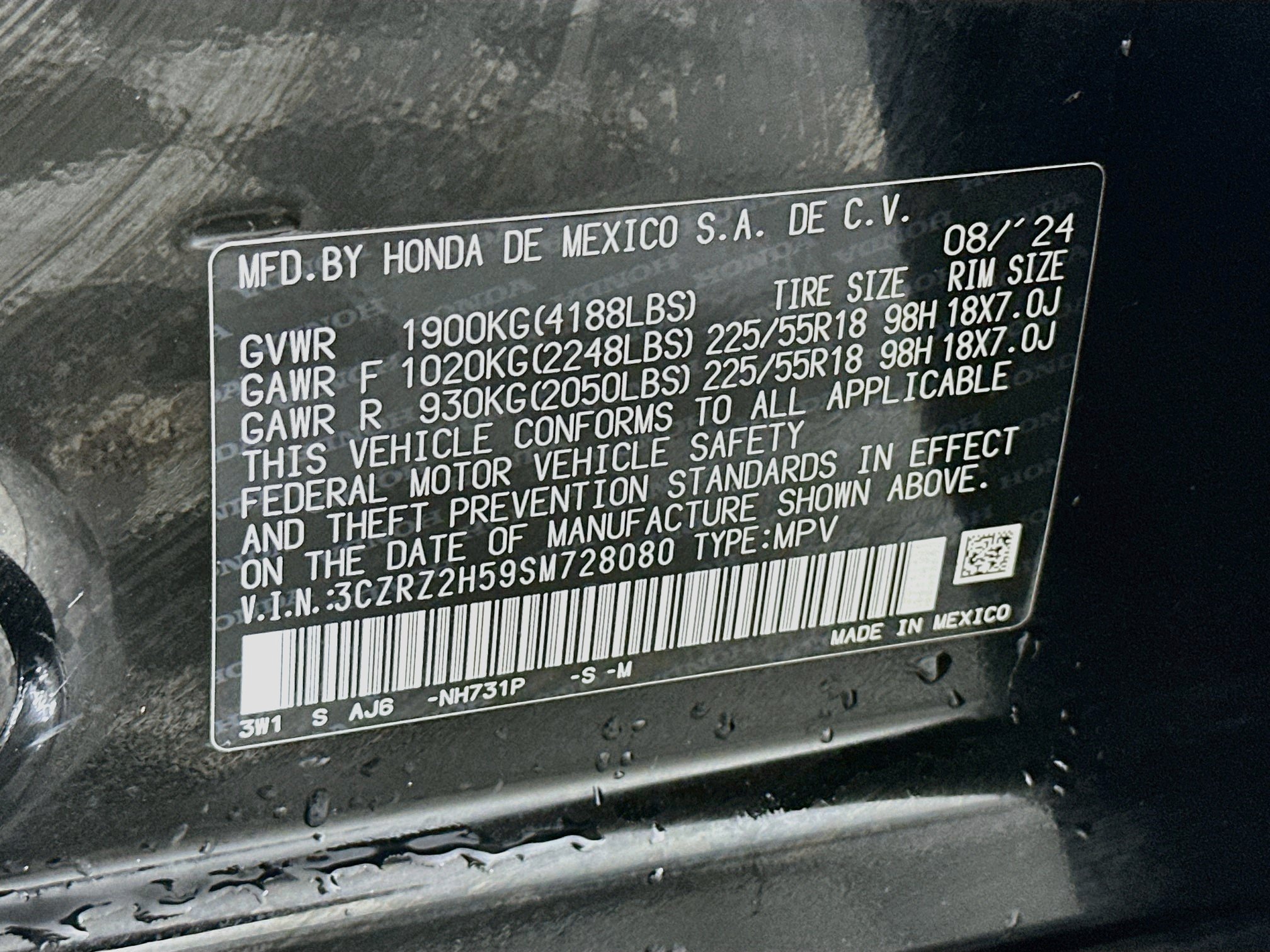 Used 2025 Honda HR-V Sport image 12
